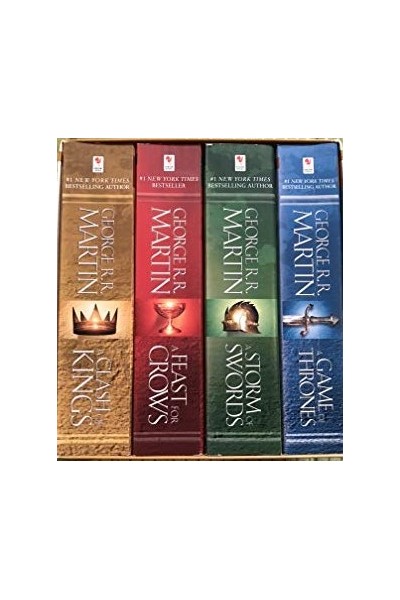 Game of Thrones Boxed Set: A Game of Thrones/A Clash of Kings/A Storm of Swords/A Feast for Crows.